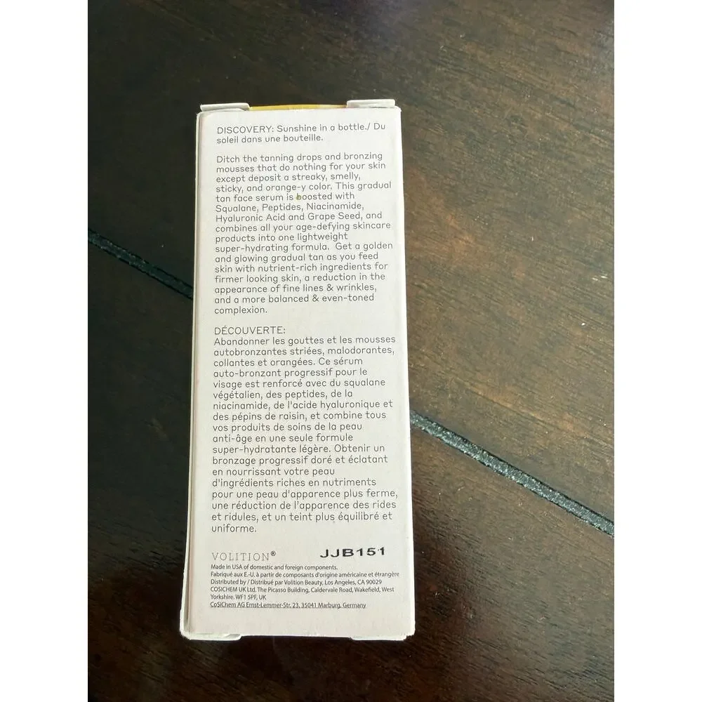 NIB - Volition - Getaway Glow Gradual Tan Serum